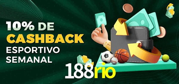 10% de bônus de cashback na 188rio